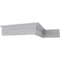 Ekena Millwork 5 3/4"H x 3 1/8"P x 6 1/2"F x 94 1/2"L, (2" Repeat), Washington Crown Moulding MLD05X03X06WA - alternate 8